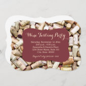 Uitnodigingen van de Partij voor wijnbereiding (Voorkant / Achterkant)