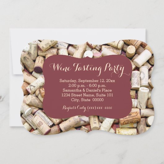 Uitnodigingen van de Partij voor wijnbereiding (Voorkant)