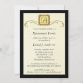 Uitnodigingen van de Pensioenpartij - Formele foto (Achterkant)