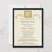 Uitnodigingen van de Pensioenpartij - Formele foto (Achterkant)