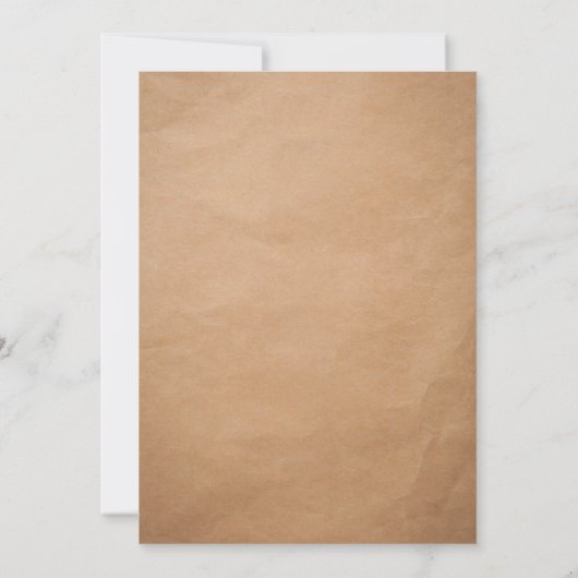 Uitnodigingen van de Pensioenpartij Scrollwork (Achterkant)