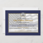 Uitnodigingen van de Pensioenpartij van politieamb (Voorkant)