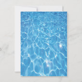 Uitnodigingen van de Pool- en BBQ-partij (Achterkant)