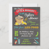 Uitnodigingen van de Roast Party van Chalkboard Oy (Voorkant)