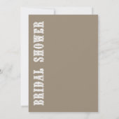 Uitnodigingen van de Roestland Mason Jar Bridal (Achterkant)