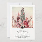 Uitnodigingen van de Romantische  Kunstpartij (Voorkant)