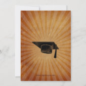 Uitnodigingen van de Rustische Graduation Party (Achterkant)