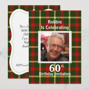 Uitnodigingen van de Scottish Thmed Celebration Pa