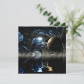 Uitnodigingen van de Steampunk Partij Gepersonalis (Staand voorkant)