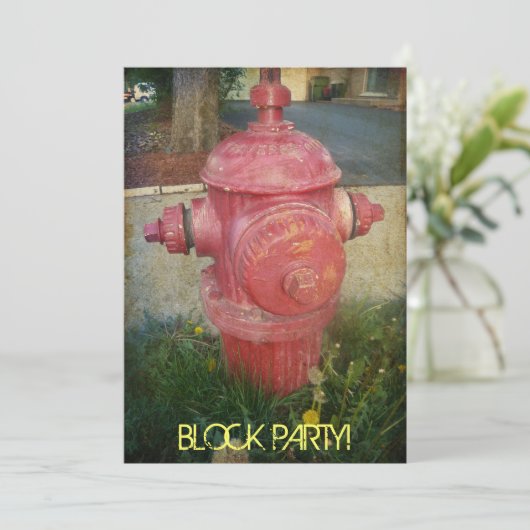 Uitnodigingen van de Stedelijke Behandelde Blokgro (Staand voorkant)