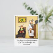 Uitnodigingen van de studiegroep Medische School (Staand voorkant)