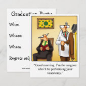 Uitnodigingen van de studiegroep Medische School (Voorkant / Achterkant)