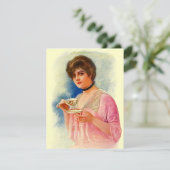 Uitnodigingen van de  Stylish Lady Tea Party (Staand voorkant)