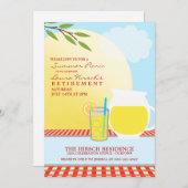 Uitnodigingen van de Sunny Summer Picnic (Voorkant / Achterkant)