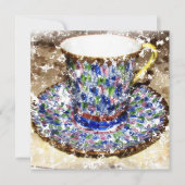 Uitnodigingen van de Tea Cup Partij (Voorkant)