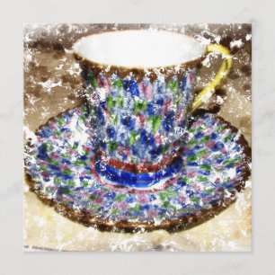 Uitnodigingen van de Tea Cup Partij