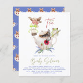 Uitnodigingen van de Tea-partij voor de begroting  (Voorkant / Achterkant)