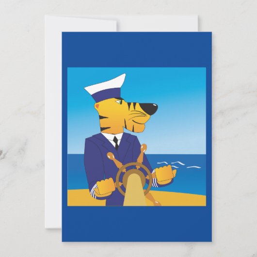 Uitnodigingen van de tijgerkapitein (Voorkant)