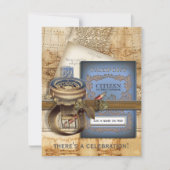 Uitnodigingen van de Traveler Farewell-partij (Voorkant)