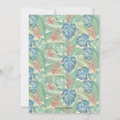 Uitnodigingen van de Tropische 50e verjaardag van  (Achterkant)