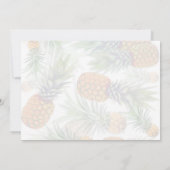 Uitnodigingen van de Tropische Hawaiian Luau van d (Achterkant)