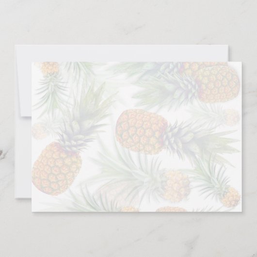 Uitnodigingen van de Tropische Hawaiian Luau van d (Achterkant)