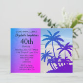 Uitnodigingen van de Tropische Zomdag (Staand voorkant)