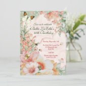 Uitnodigingen van de tuinbouwthemapartij (Staand voorkant)