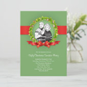 Uitnodigingen van de Ugly KerstSweater Party (Staand voorkant)