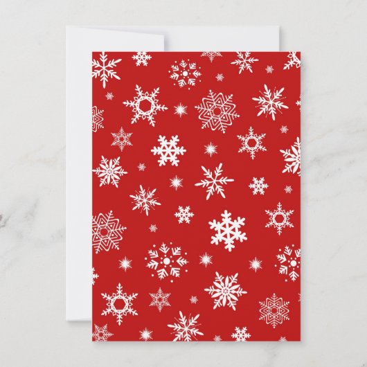 Uitnodigingen van de Ugly Sweater Kerstparty (Achterkant)