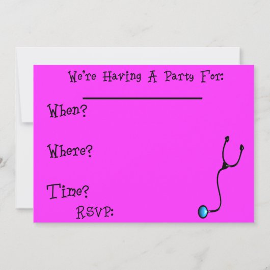 Uitnodigingen van de Verlossingspartij (Achterkant)