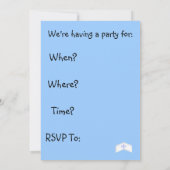 Uitnodigingen van de Verlossingspartij (Achterkant)