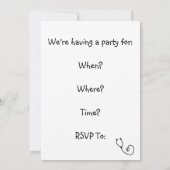 Uitnodigingen van de Verlossingspartij (Achterkant)