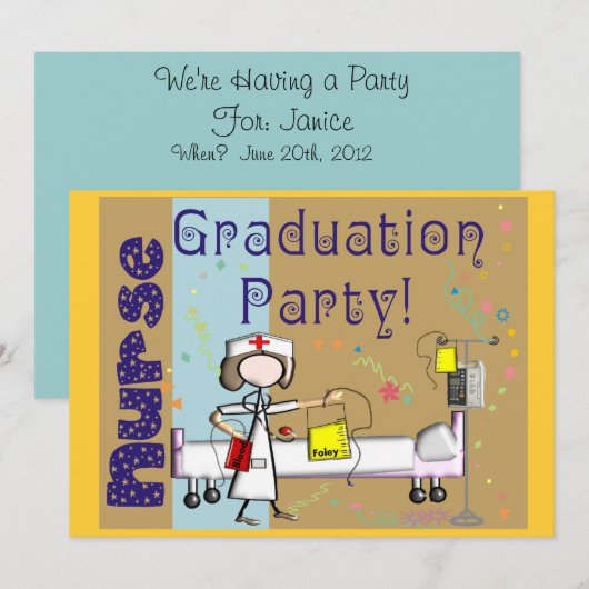 Uitnodigingen van de Verlossingspartij (Voorkant / Achterkant)