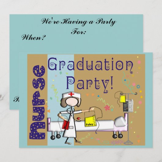 Uitnodigingen van de Verlossingspartij (Voorkant / Achterkant)