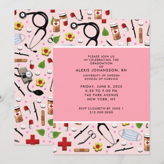 Uitnodigingen van de Verlossingspartij (Voorkant / Achterkant)