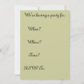 Uitnodigingen van de Verlossingspartij (Achterkant)