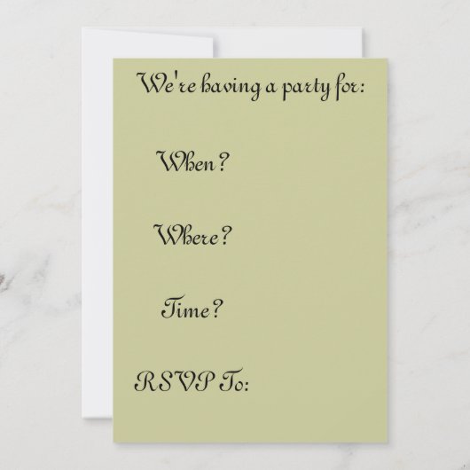 Uitnodigingen van de Verlossingspartij (Achterkant)