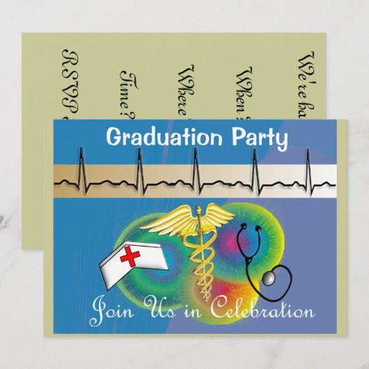 Uitnodigingen van de Verlossingspartij (Voorkant / Achterkant)