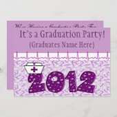 Uitnodigingen van de Verlossingspartij 2012 (Voorkant / Achterkant)