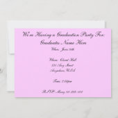 Uitnodigingen van de Verlossingspartij 2012 (Achterkant)