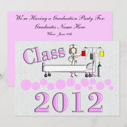 Uitnodigingen van de Verlossingspartij 2012 (Voorkant / Achterkant)