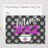 Uitnodigingen van de Verlossingspartij 2012 (Voorkant / Achterkant)