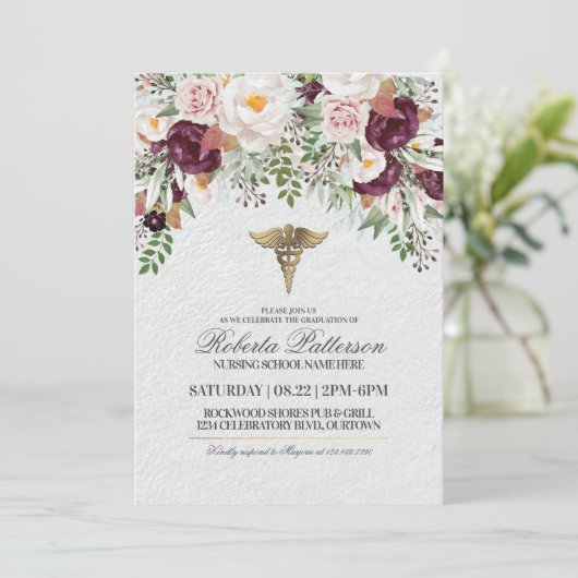 Uitnodigingen van de Verpleegkundeacademie (Staand voorkant)