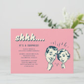 Uitnodigingen van de verrassende partij (Staand voorkant)