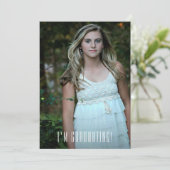 Uitnodigingen van de Verticale Fotogradatiepartij (Staand voorkant)