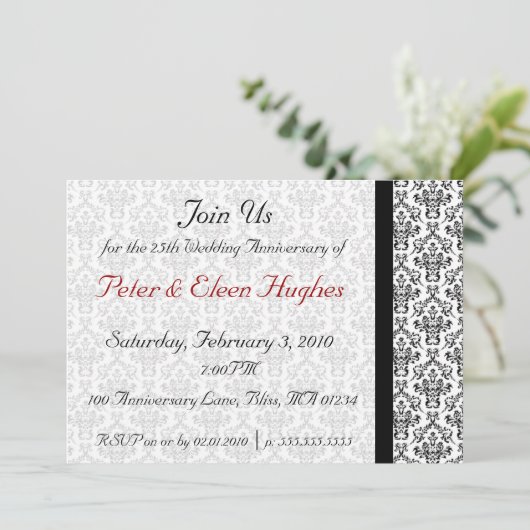 Uitnodigingen van de Victoriaans Jubileum van het  (Staand voorkant)