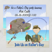 Uitnodigingen van de Vissende partij (Voorkant / Achterkant)