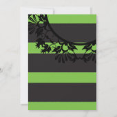 Uitnodigingen van de Woonde Halloween-partij (Achterkant)