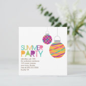 Uitnodigingen van de Zomende Lantaarns Partij (Staand voorkant)